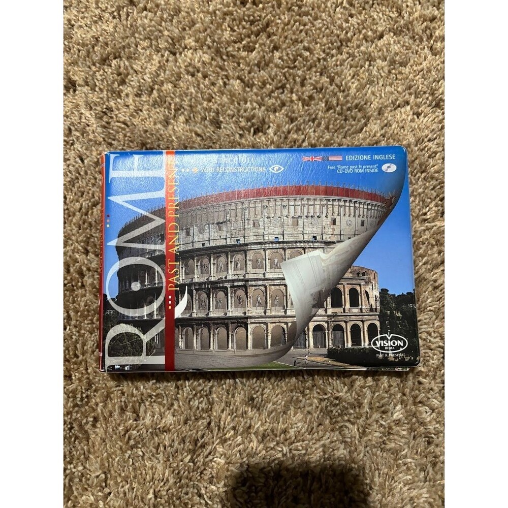 2008 Vision Roma Rome Past and Present Overlay Reconstruction History Tour Guide